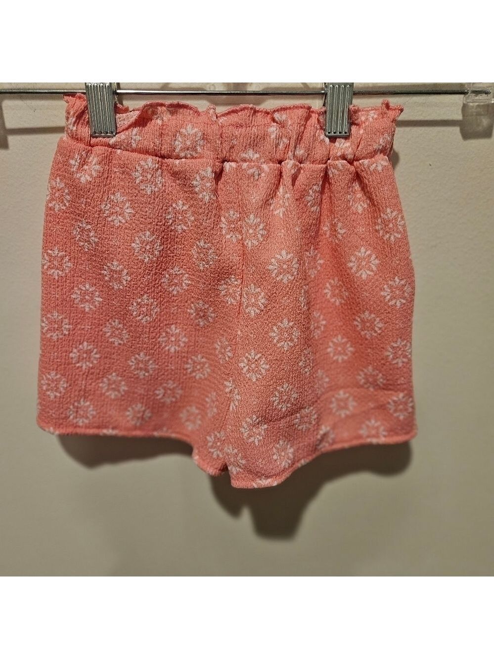 BTWEEN NWT GIRL'S PINK & WHITE FLORAL SHORT & TOP SET SIZE 4 - Picture 4 of 11